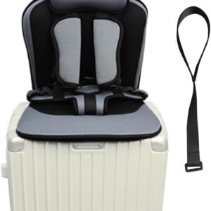 Toddler Travel Suitcase Seat with Safety Anti-Slip Rope,Ride on Suitcase for Kids,Ride Safer Travel Vest for Babies