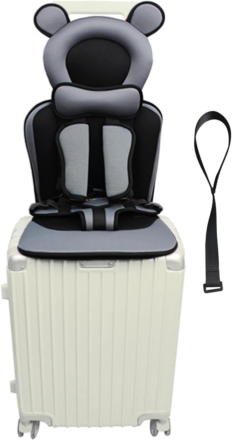 Toddler Travel Suitcase Seat with Safety Anti-Slip Rope,Ride on Suitcase for Kids,Ride Safer Travel Vest for Babies
