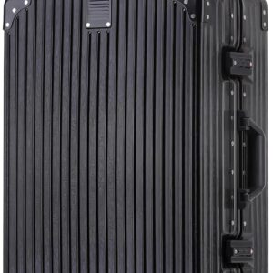 Carry On Luggage with Aluminum Frame, 20 Inch PC Hard Shell Suitcase with Spinner Wheels and s, Lightweight Luggage for Business Travel (22x14x9 Airline Approved)