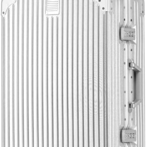 28 Inch Checked in Luggage with Aluminum Frame,PC Hard Shell Suitcase with Spinner Wheels and , Large Suitcase for Travel