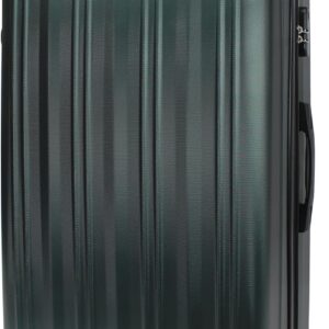 Hardside Lightweight Expandable Spinner Suitcase Luggage, British Green, 29-inch