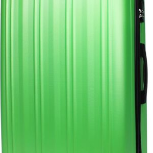 Hardside Lightweight Expandable Spinner Suitcase Luggage, Green, 29-inch