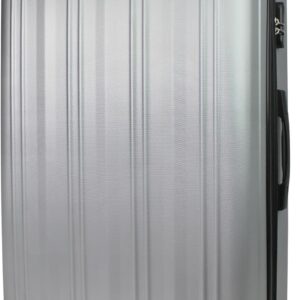 Hardside Lightweight Expandable Spinner Suitcase Luggage, Silver, 29-inch