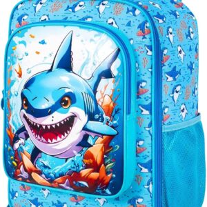 Kids Luggage for Boys and Girls, Cute Dinosaur Unicorn Rolling Wheels Suitcase for Toddler Children